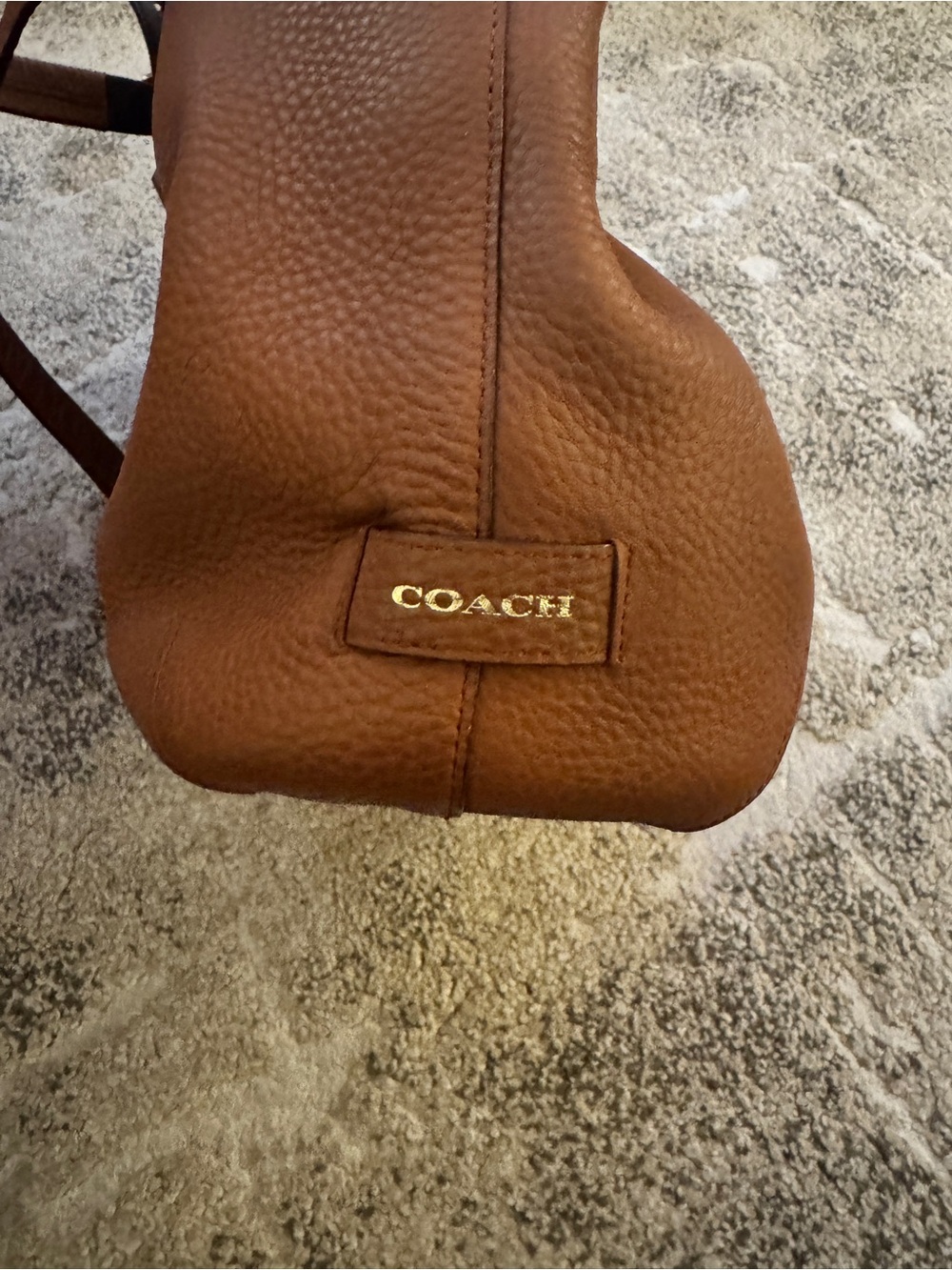 COACH Legacy Drawstring XL Crossbody Shoulder - Picture 5 of 6